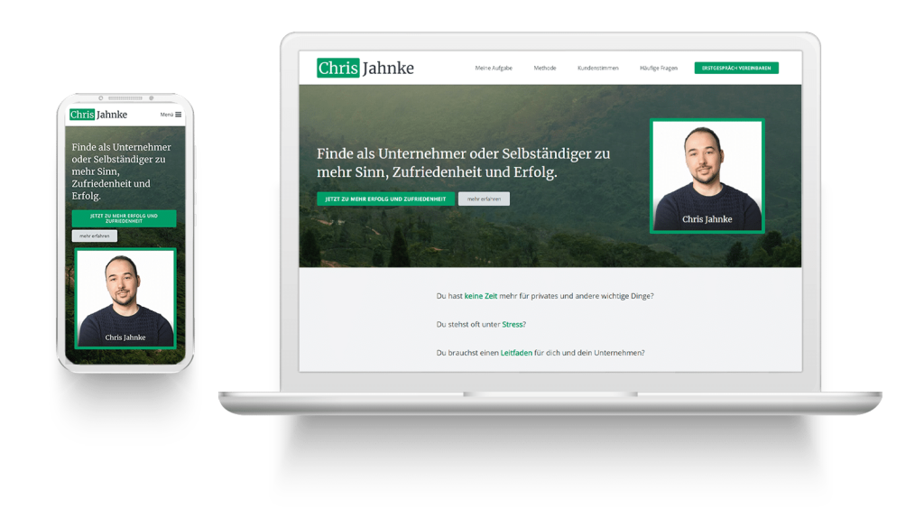 Chris Jahnke: Marketing-Website